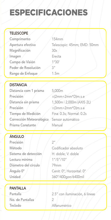 Estación total STEC Armor 3