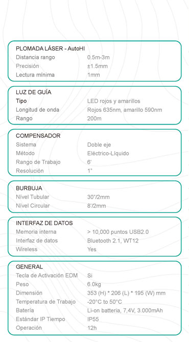 Estación total STEC Armor 4